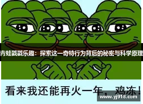 青蛙戳戳乐趣：探索这一奇特行为背后的秘密与科学原理